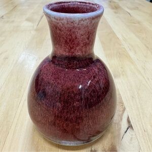 Mini Vase Glazed Pottery Bud Vase